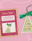 Stitched Christmas Tree Decoration Kit