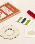 Stitched Wreath Decoration Kit
