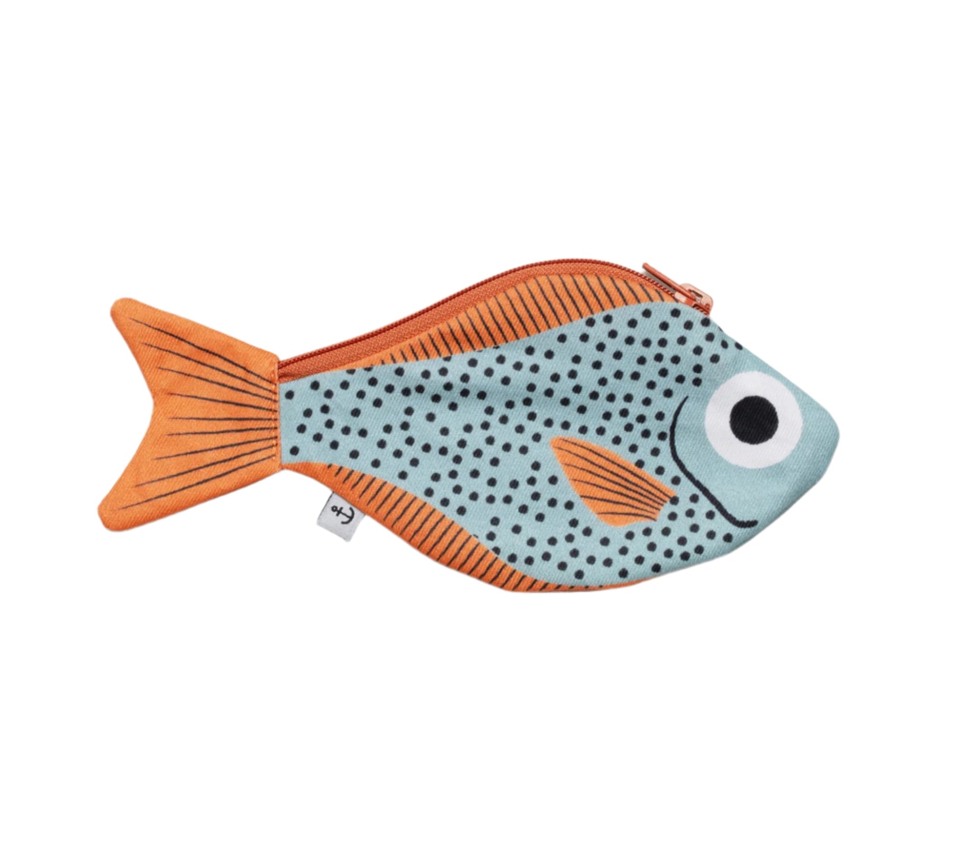 Aqua Sweeper Fish Purse by Don Fisher