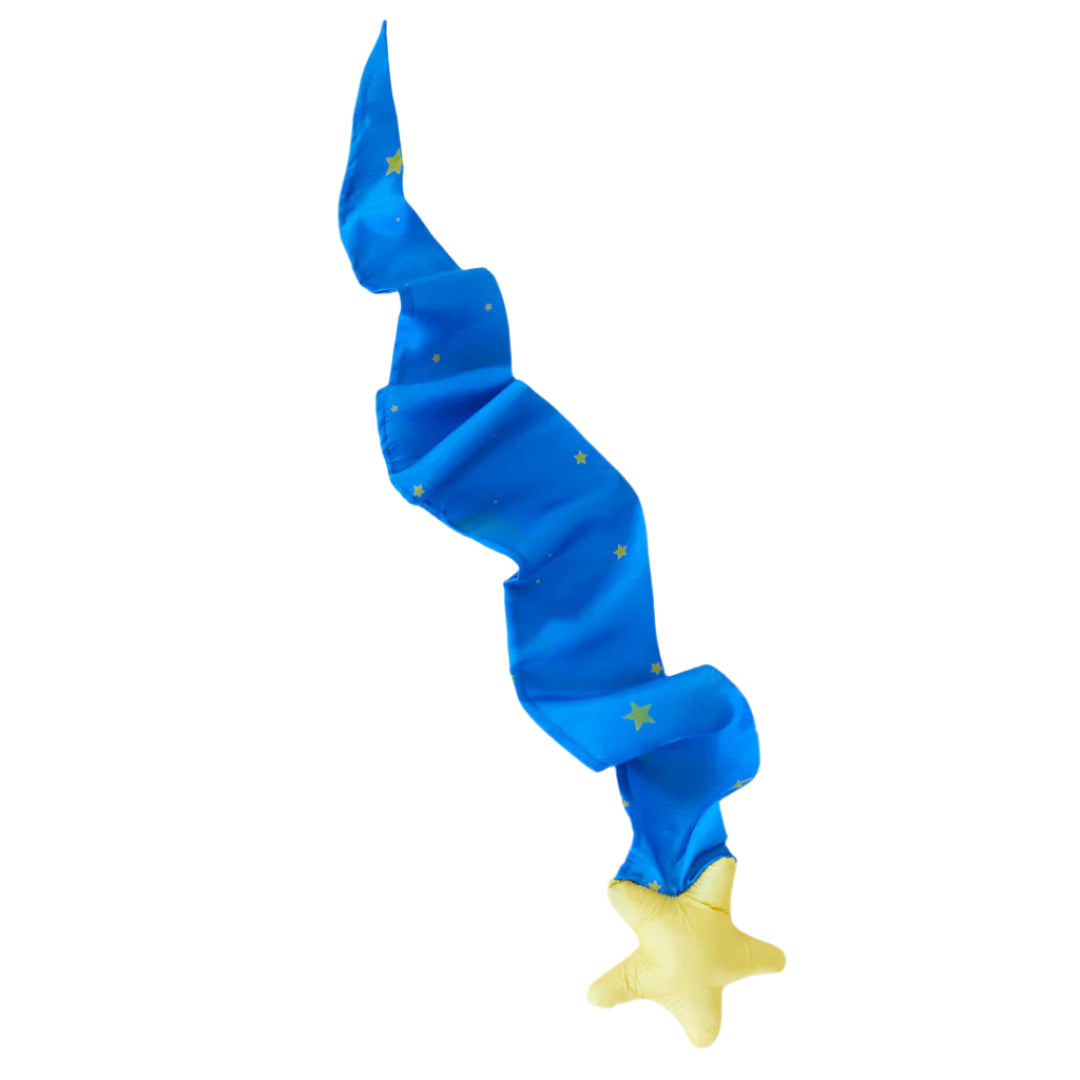 Starry Night Silk Skytail by Sarah's Silks