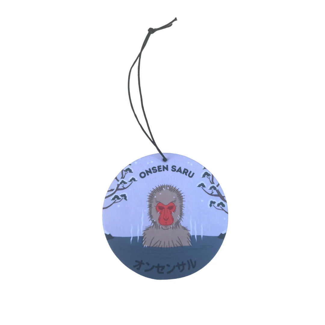 Onsen Saru Hot Spring Air Freshener by Miyashiro Studio