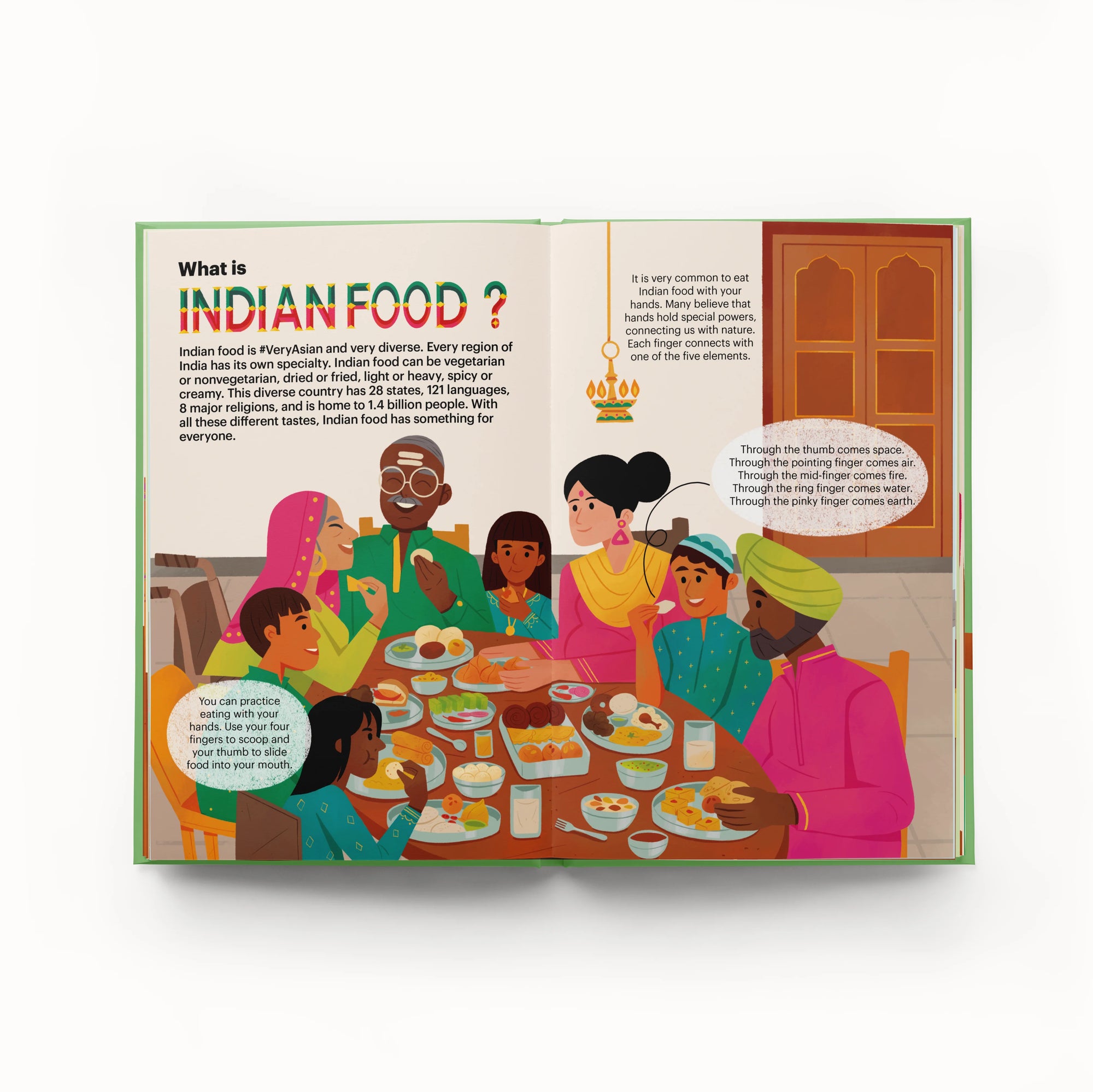 A Very Asian Guide to Indian Food Book by Julie Ajinkya & Aditi Kakade Beaufrand