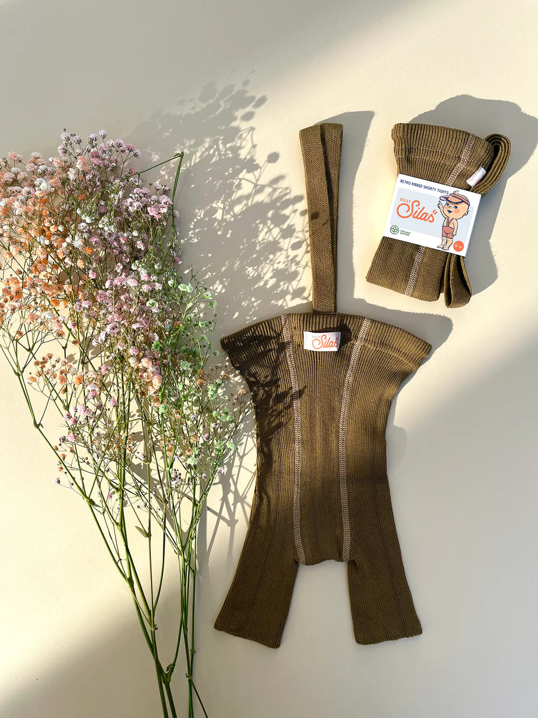 Shorty Tights Acorn Brown by Silly Silas
