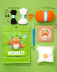 Learn to Crochet Kit - Felix the Fox by The Woobles