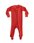 Organic Waffle Footie Sleeper by Noble