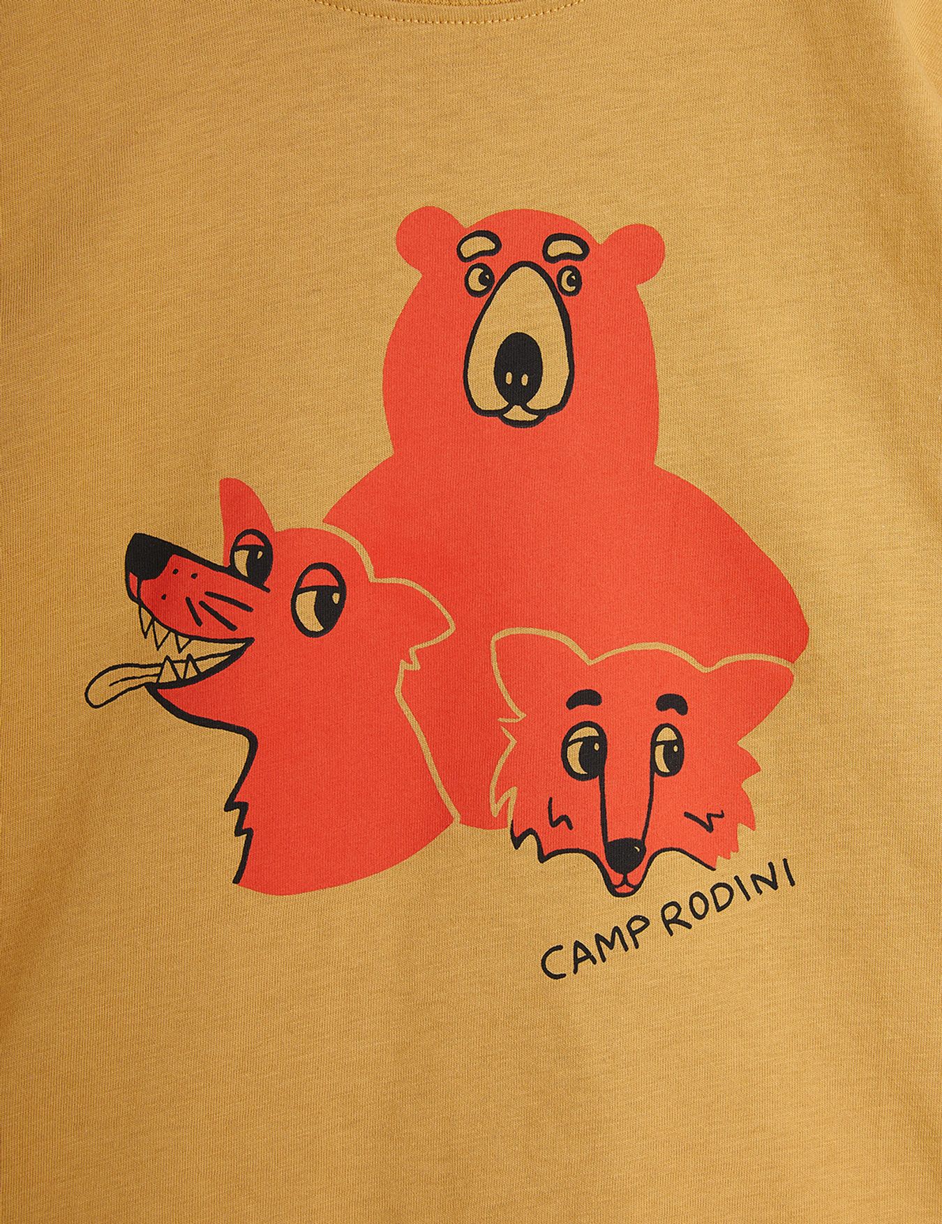 Beige Camp Rodini T-Shirt by Mini Rodini
