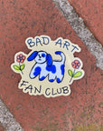 Bad Art Fan Club Sticker
