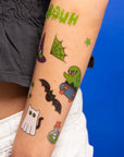 Glow in the Dark Halloween Tattoos