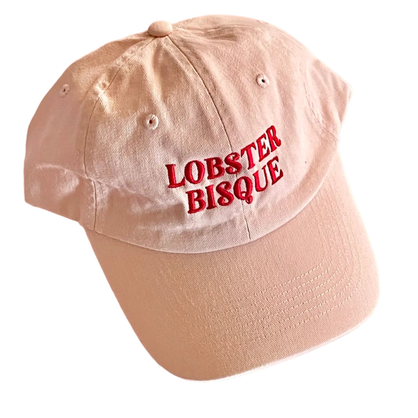 Lobster Bisque Foodie Adult Dad Hat by The Silver Spider