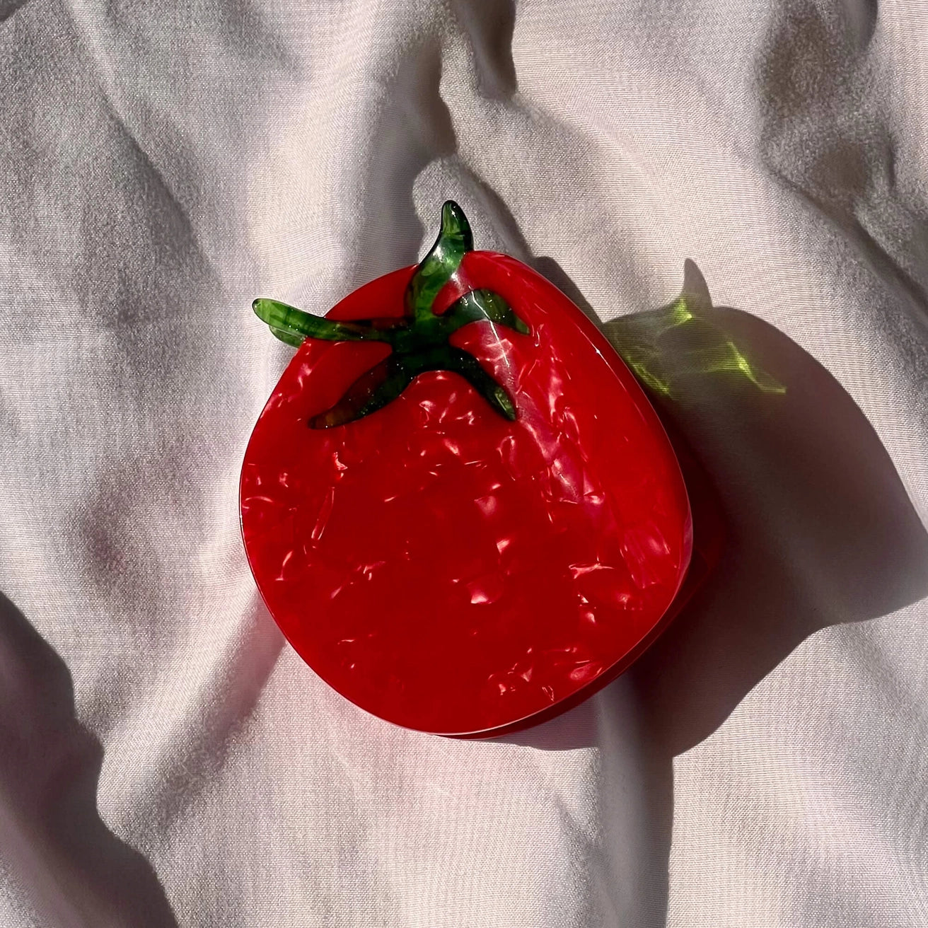 Tomato Hair Claw by Jenny Lemons