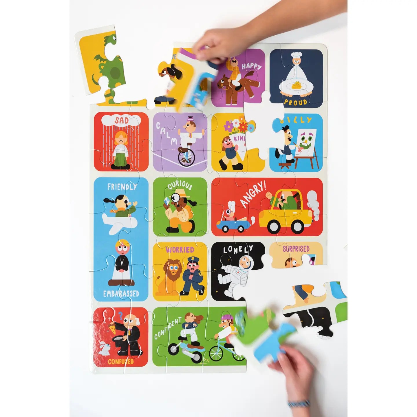 All the Feels- 36 Extra Large Piece Puzzle by Nolja