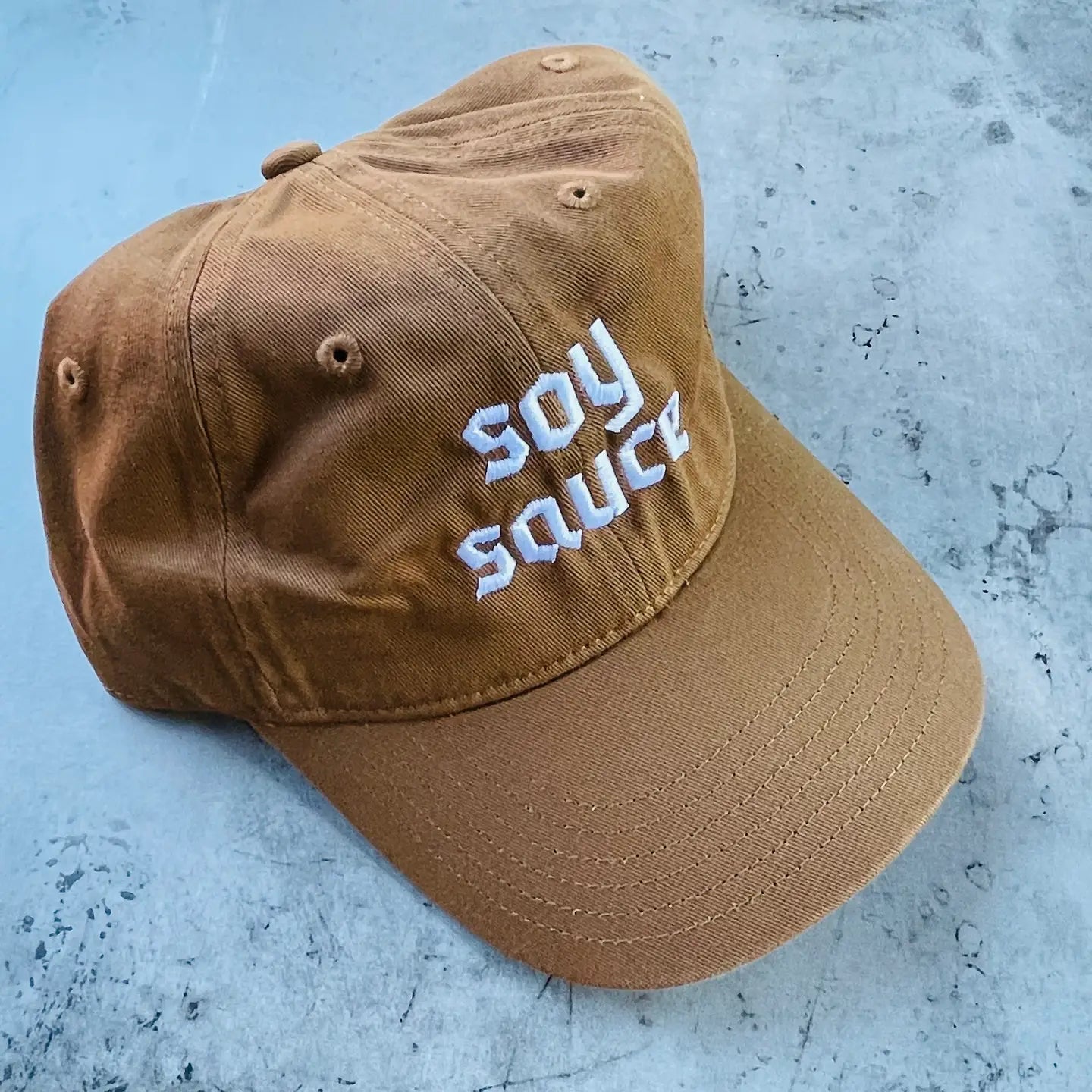 Soy Sauce Foodie Adult Dad Hat by The Silver Spider
