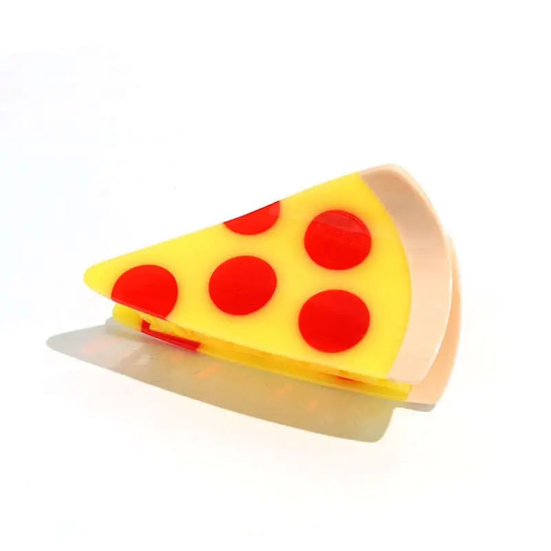 Pizza Hair Claw by Jenny Lemons