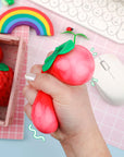 Strawberry Sensory Squishy by Kawaii Slime Company