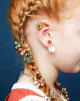 Dinner & A Movie Clip-On Earring Set by Super Smalls