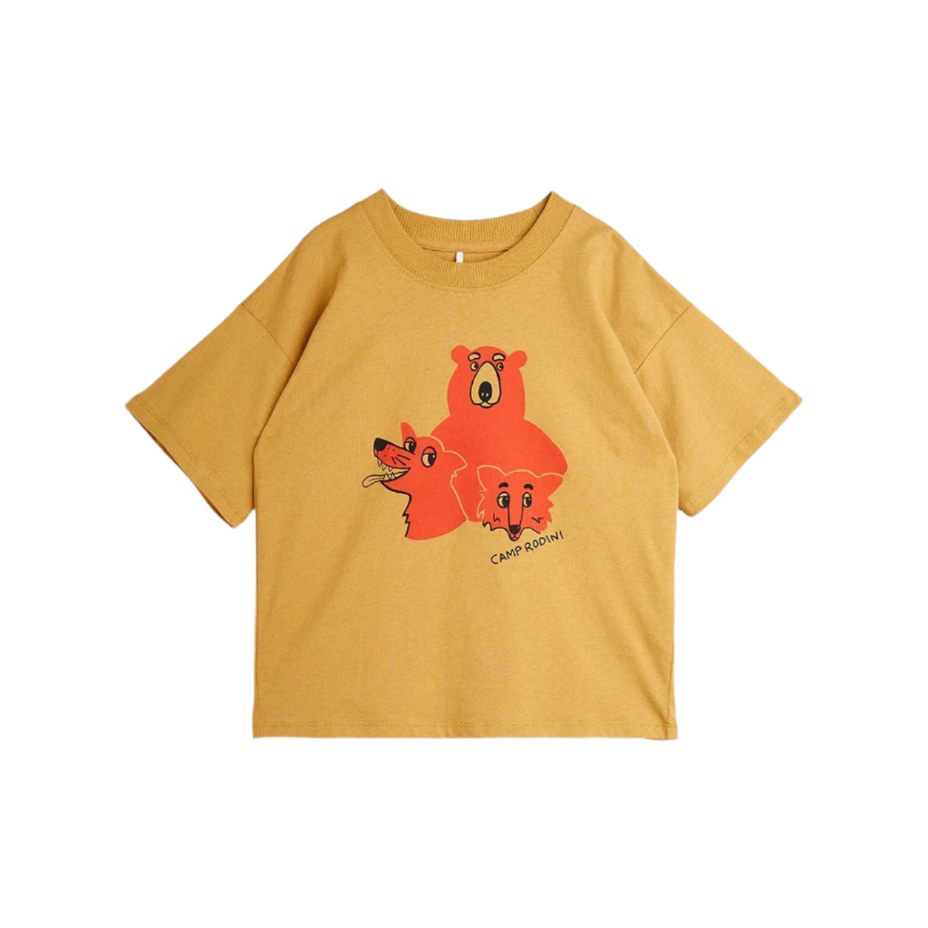 Beige Camp Rodini T-Shirt by Mini Rodini