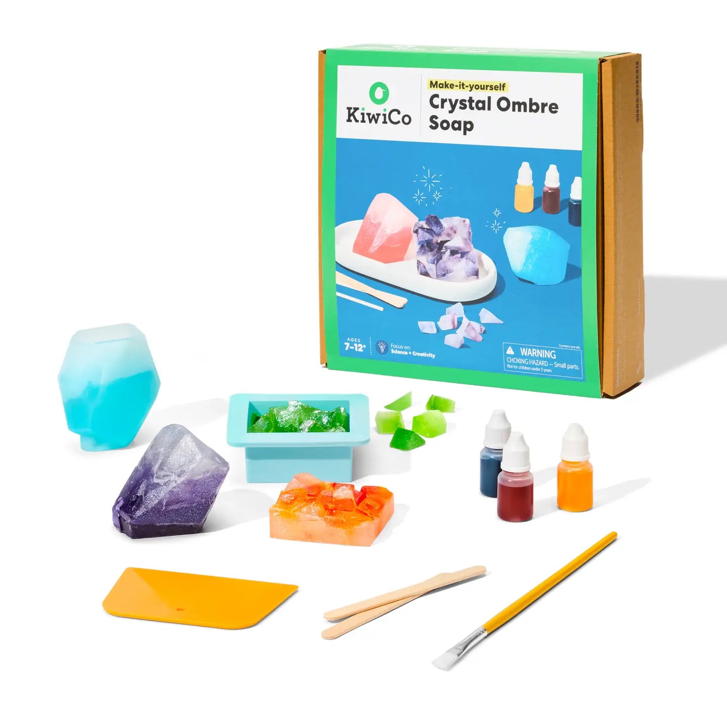 【こゆき 】RECONTE Soap 110g 2個セット Crystal Ombre Geode Soapmaking Kit – Mochi Kids