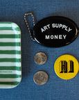 Art Supply Money Coin Pouch by Three Potato Four