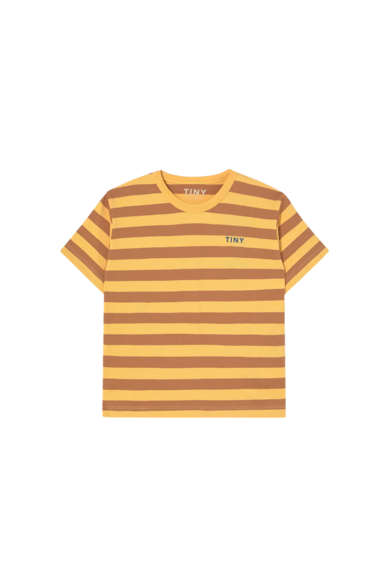 Stripes Tee - Soft Yellow by Tinycottons