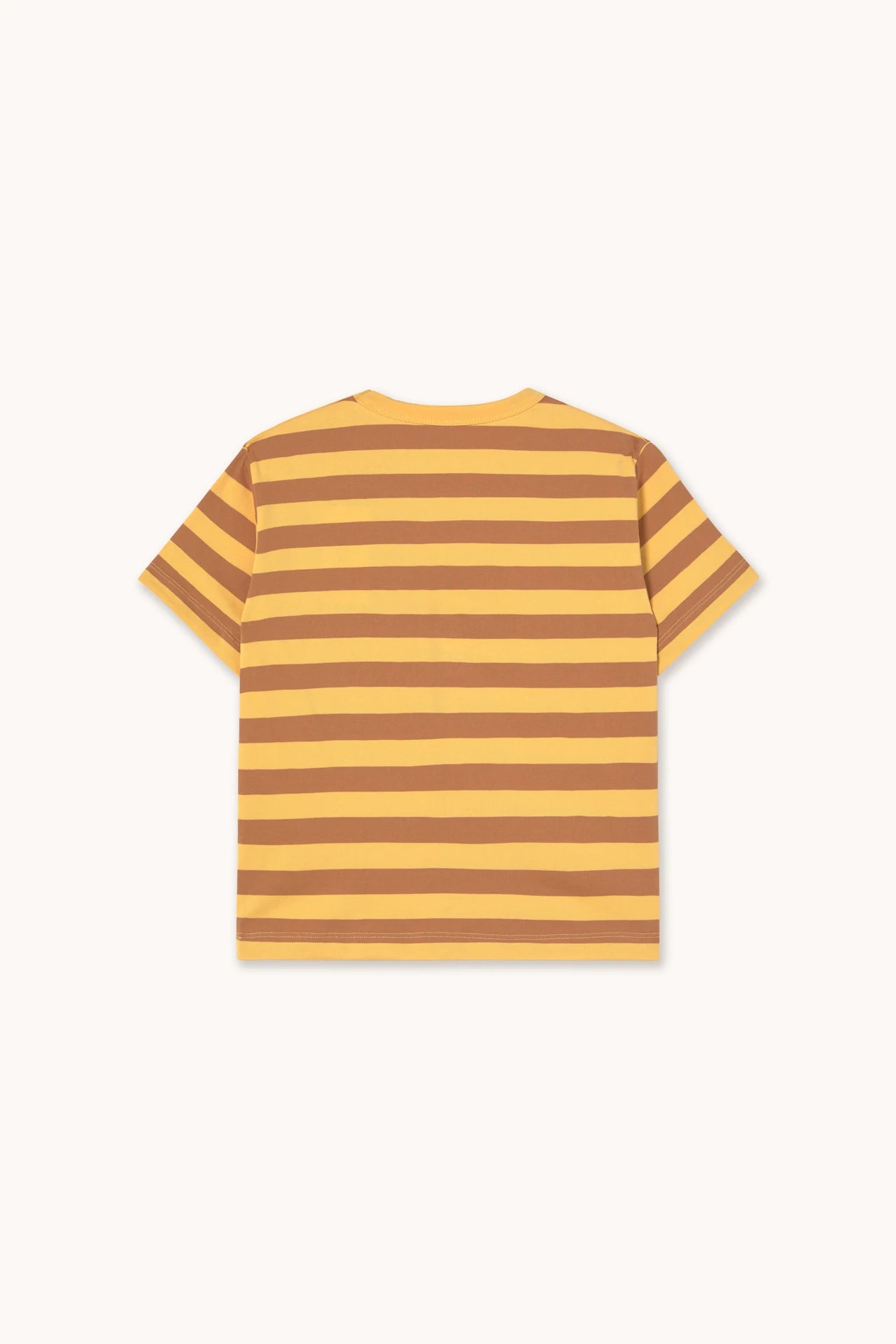 Stripes Tee - Soft Yellow by Tinycottons