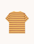 Stripes Tee - Soft Yellow by Tinycottons
