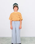 Stripes Tee - Soft Yellow by Tinycottons