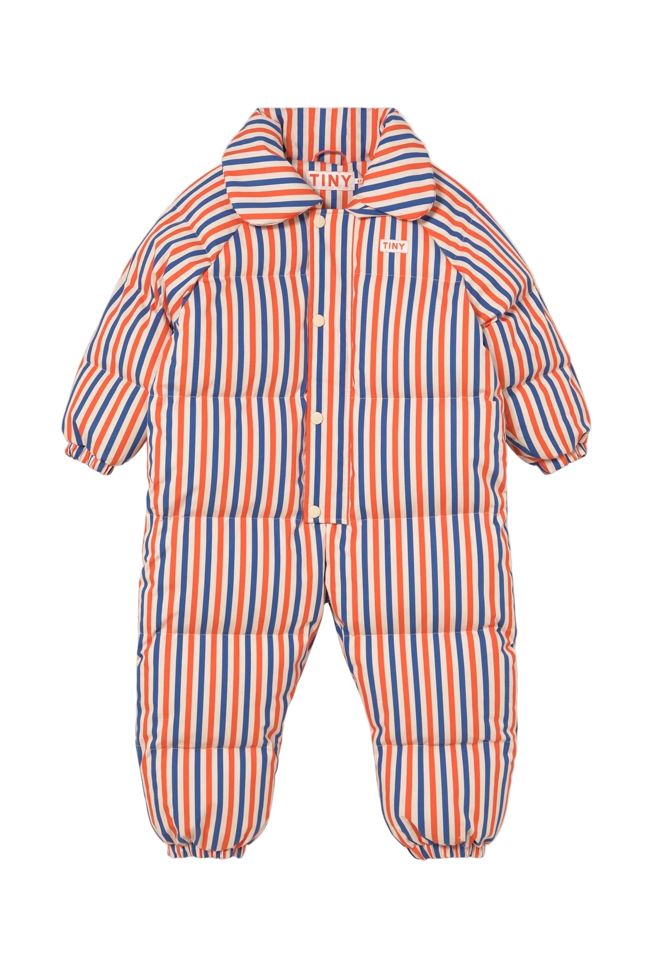 Stripes Padded Overall by Tinycottons