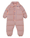 Stripes Padded Overall by Tinycottons