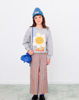 Flower Graphic Sweatshirt by Tinycottons