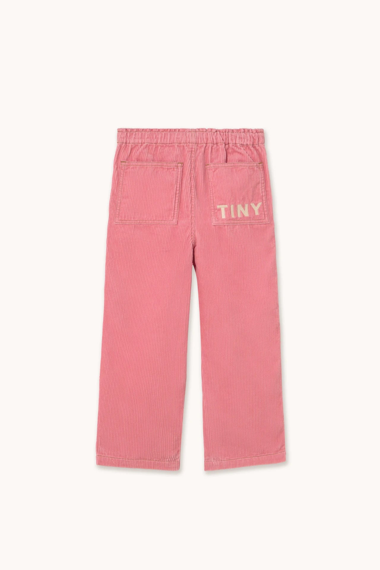 Tiny Solid Woven Pants - Pink by Tinycottons