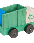 Green Dump Truck by Luke's Toy Factory
