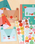 Festive Pals My Stationery Set by Petit Collage