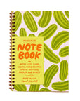Pickles A5 Lettepress Spiral Notebook by And Here We Are