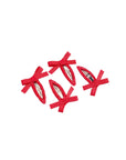 Bow Snap Clips in Cherry by Chunks