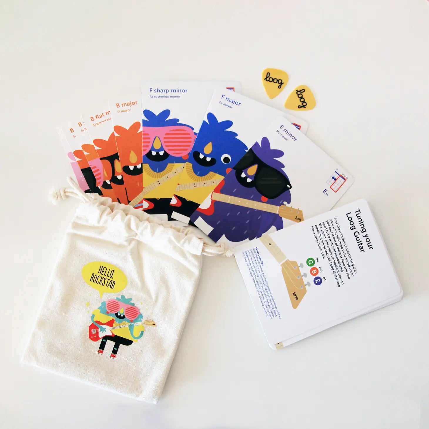 Mini Acoustic Ages 3+ by Loog Guitars