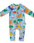 Dino Days Long Sleeve Romper by Halcyon Nights