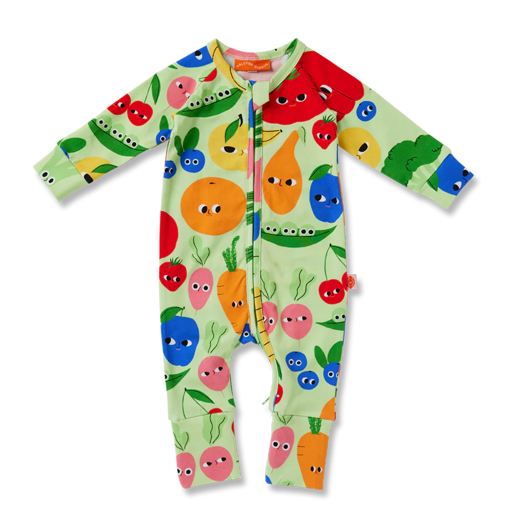 Happy Harvest Long Sleeve Romper by Halcyon Nights
