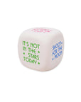 Oversized Feel Better De-Stress Ball - Decision Dice by ban.dō