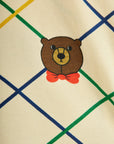 Bear Check Leggings by Mini Rodini