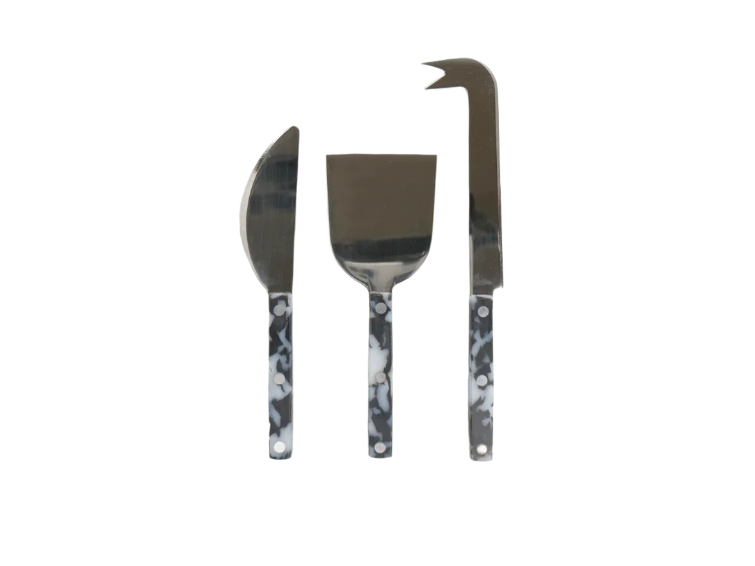 Cheese Knives - Black/White by Fredericks & Mae