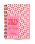 Blume Quilt Letterpress Spiral Notebook by And Here We Are