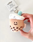Mini Boba Tea Plushie Keychain