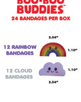 Rainbow and Cloud Bandages by Boo Boo Buddies