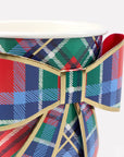 Tartan Mix Bow Cups