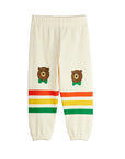 Bear Stripe Sweatpants by Mini Rodini