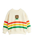 Bear Stripe Sweatshirt by Mini Rodini