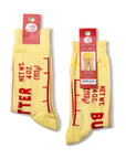 Butter Large Crew Adult Socks