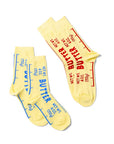 Butter Large Crew Adult Socks