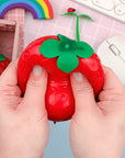 Strawberry Sensory Squishy by Kawaii Slime Company