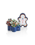 Gingerbread Man Christmas Chocolate Tin